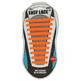 Easy Lace Silicone No Tie Shoelaces Flat