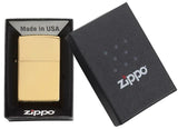 Zippo Classic High Polish Brass Lighter