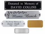 Laminate Sign 100 x 50mm (Approx. 4" x 2")