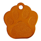 Aluminium Pet Tag Paw Print