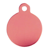 Aluminium Pet Tag Disc with Hole Mount