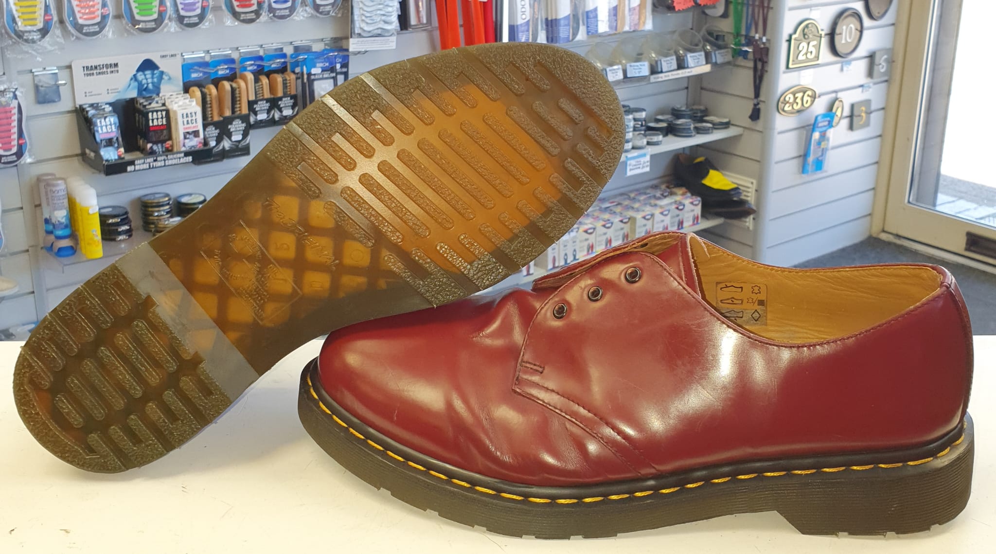 Dr. Martens Repair Speedy Shoe Service