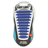 Easy Lace Silicone No Tie Shoelaces Flat