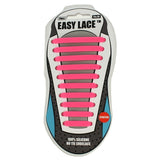 Easy Lace Silicone No Tie Shoelaces Flat