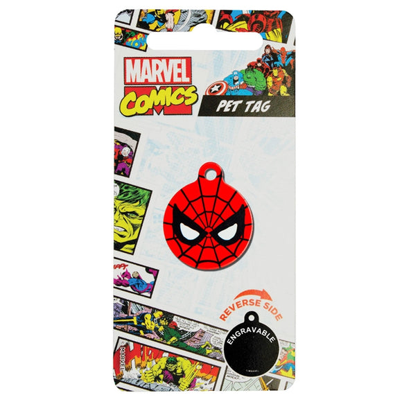 Spiderman Licensed Pet Tag