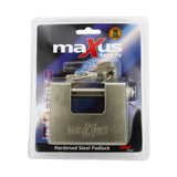 Maxus Hardened Steel Anvil Padlock