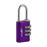 Maxus Aluminium Combination Padlock