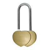 Maxus 60mm Engravable Heart Padlock