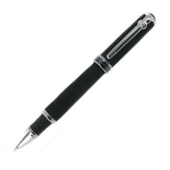 Bronte Black Filigree Ball Point Pen