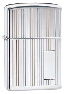 Zippo Classic Engine Turned Polished Chrome Lighter