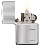 Zippo Classic Engine Turned Polished Chrome Lighter