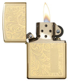 Zippo Classic Venetian Brass Lighter